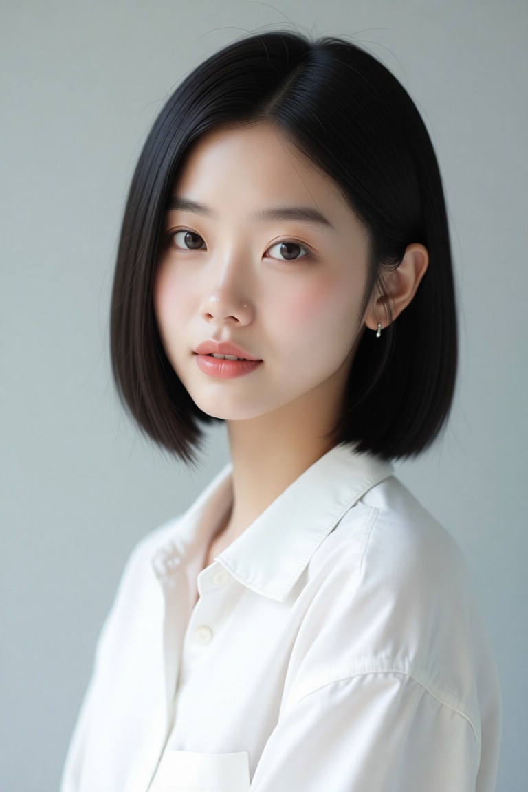 利落短发